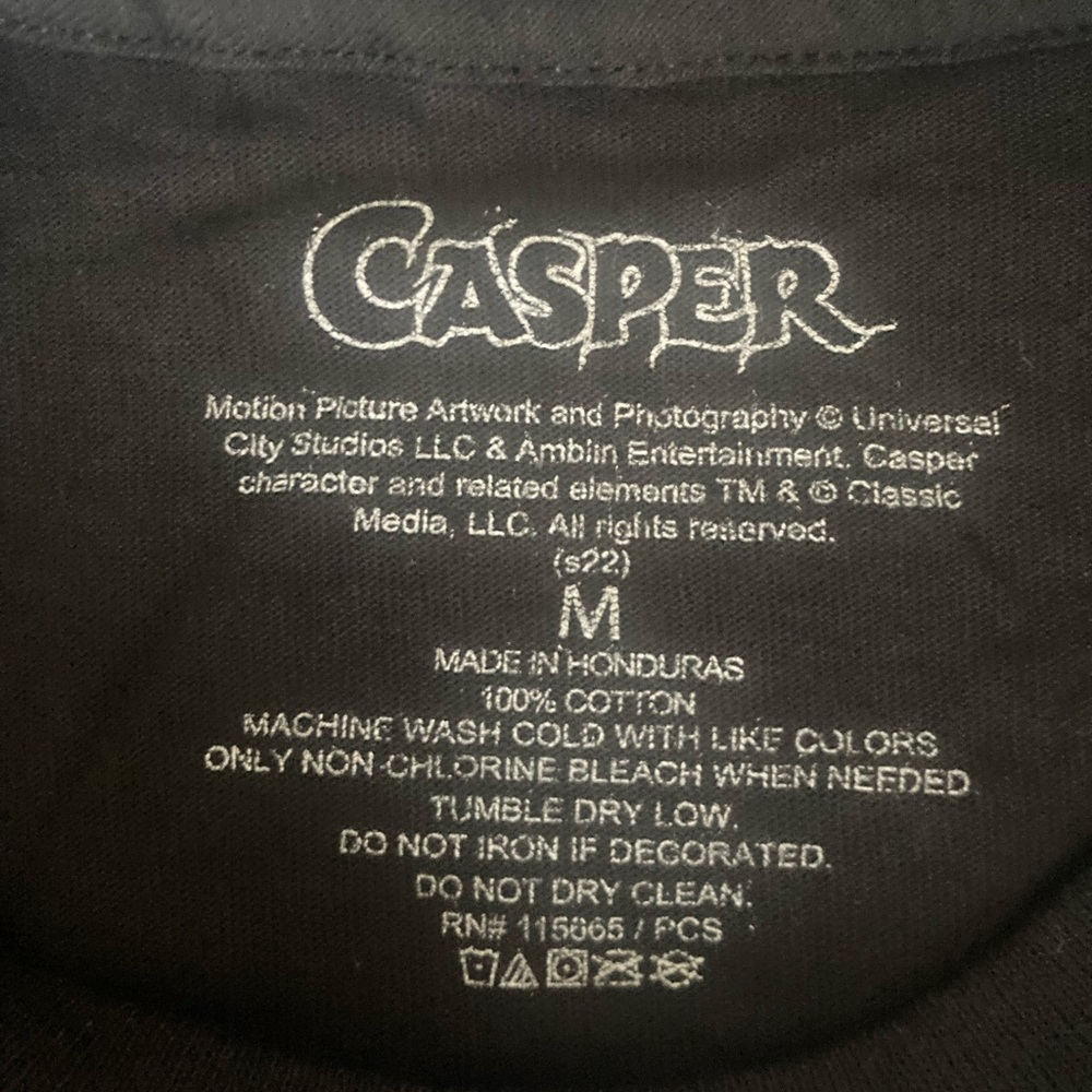 Vintage Casper The Friendly Ghost Long Sleeve Shirt - Picture 2 of 3